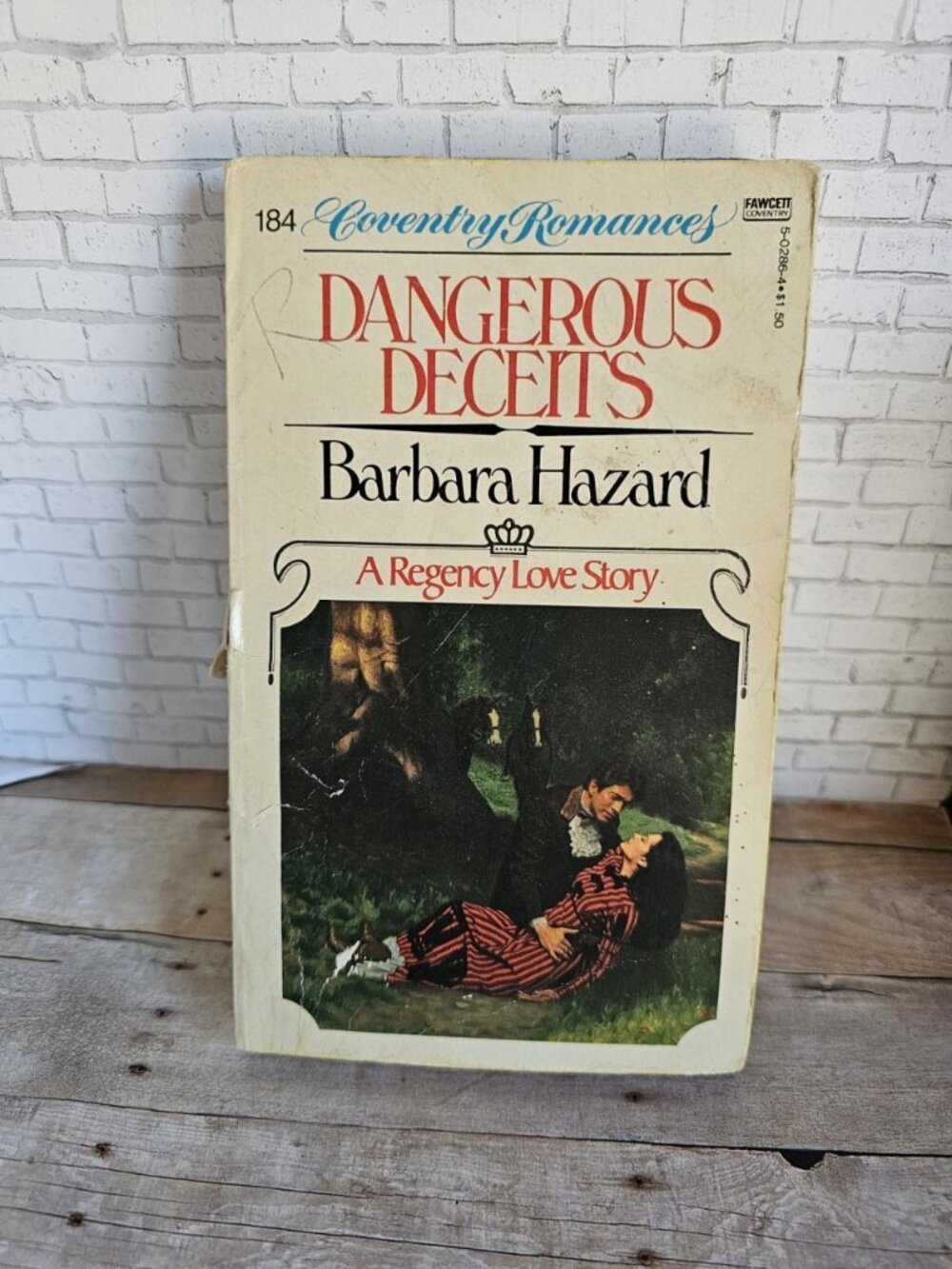 Dangerous Deceits Barbara Hazard 1982 Coventry Romance Regency Paperback - Picture 1 of 5